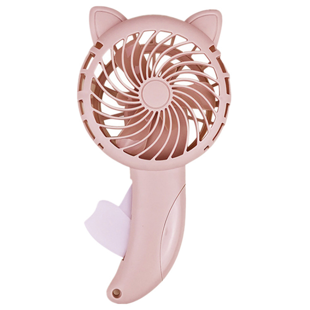 Cat Hand Press Mini Fan