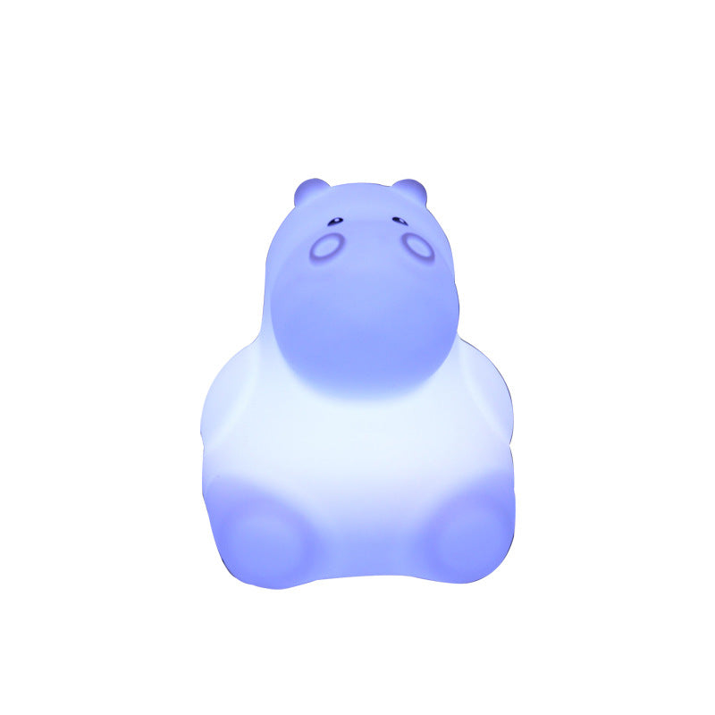 Hippo Silicone Night Light