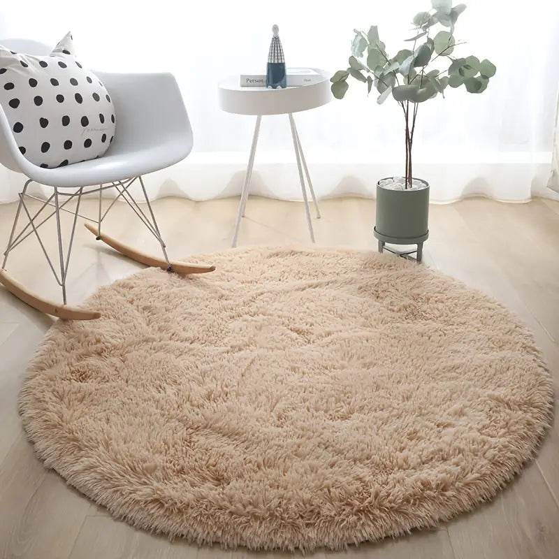Thickened Round home Carpet