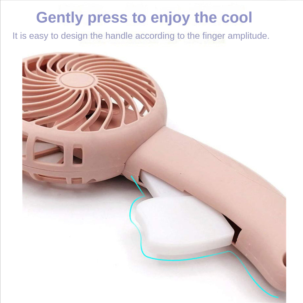 Cat Hand Press Mini Fan