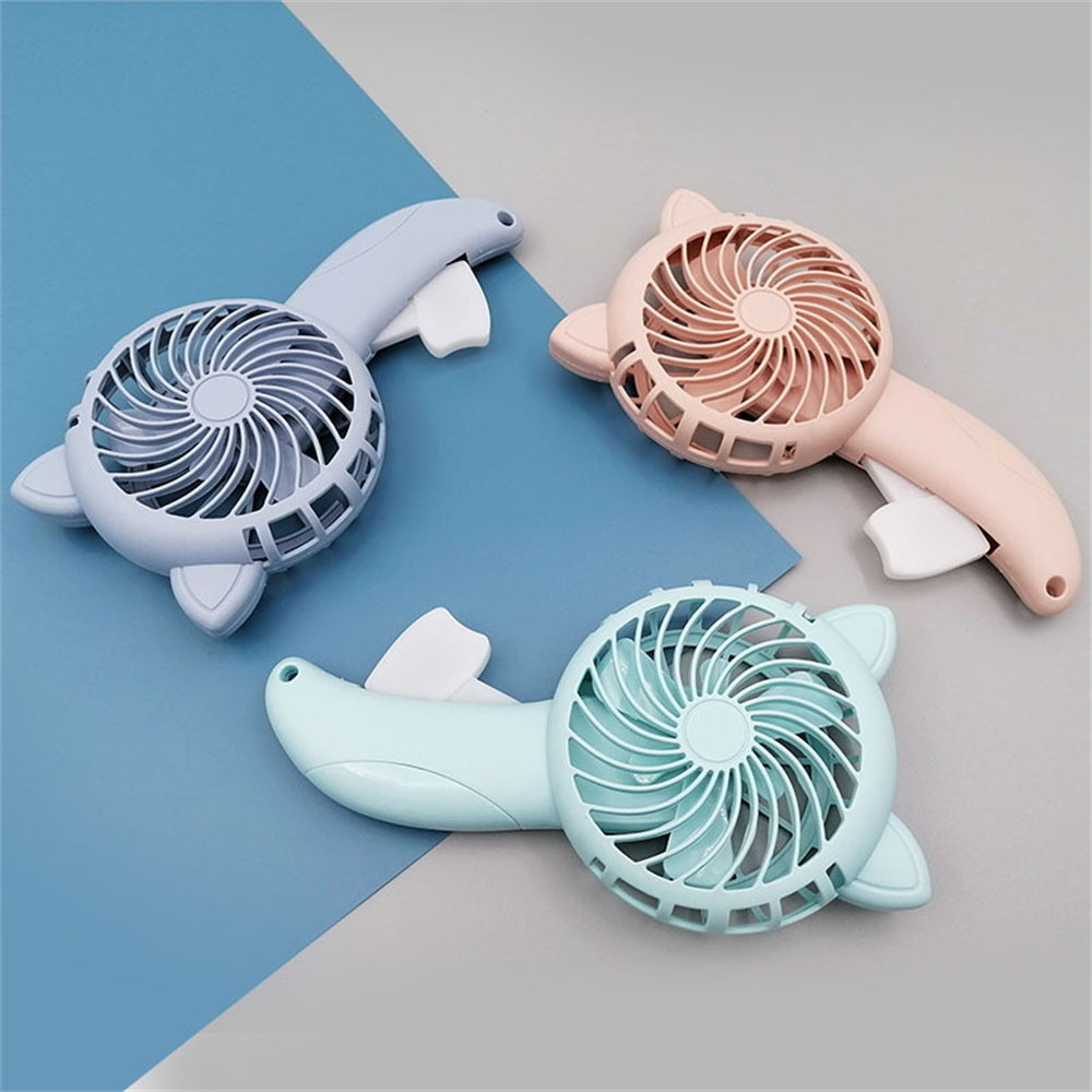 Cat Hand Press Mini Fan