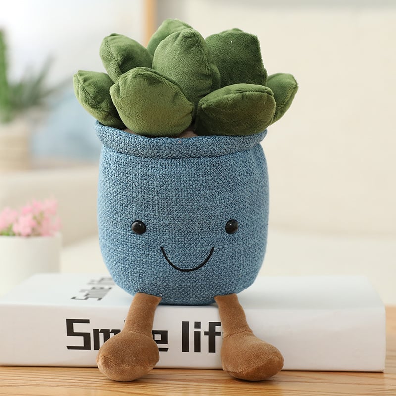 flowerpot plush decoration