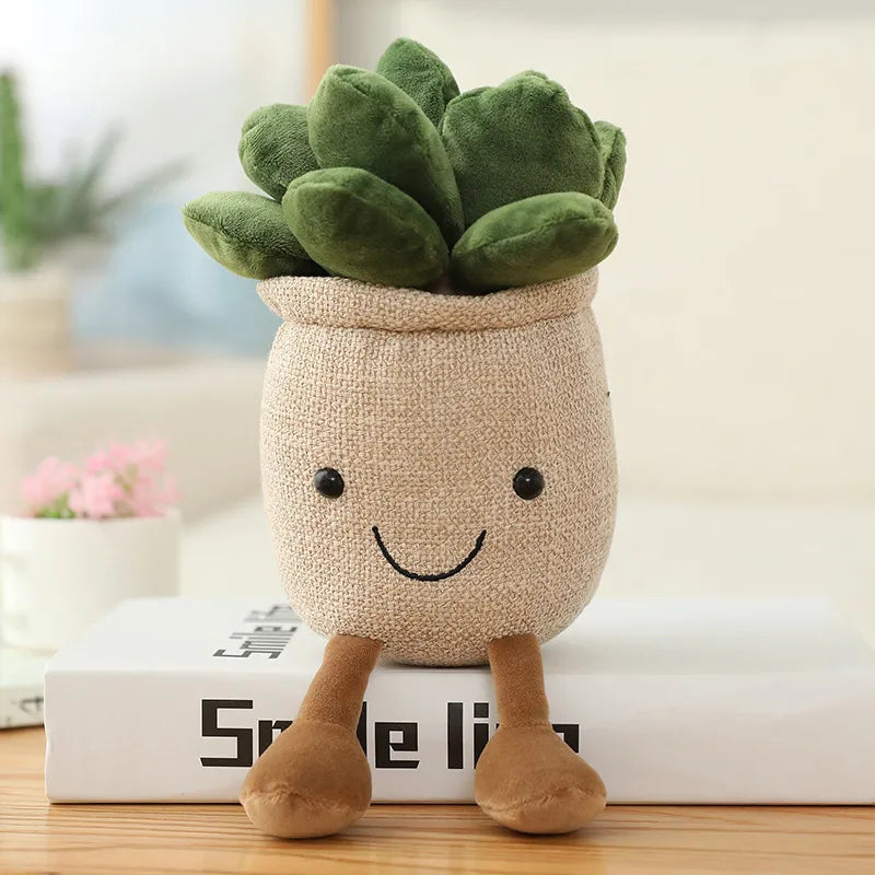 flowerpot plush decoration